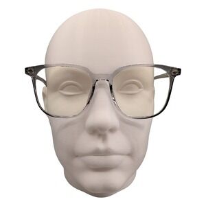 Blue Screen Carnegie C4 Blue Light Blocking Glasses Grey Clear Square 54-18-148